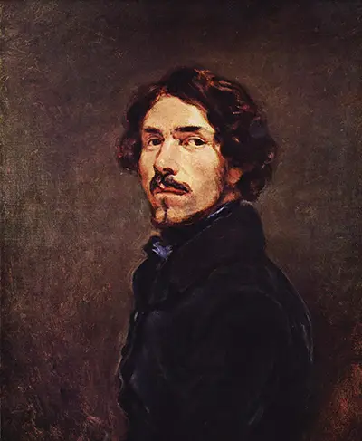Self Portrait 1840 Eugene Delacroix
